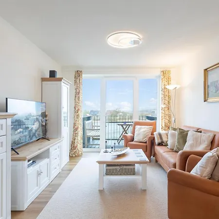 Ferienwohnung Ferhaaling Mit Direktem Seeblick Nordstrand Exterior photo