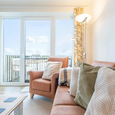 Ferienwohnung Ferhaaling Mit Direktem Seeblick Nordstrand Exterior photo